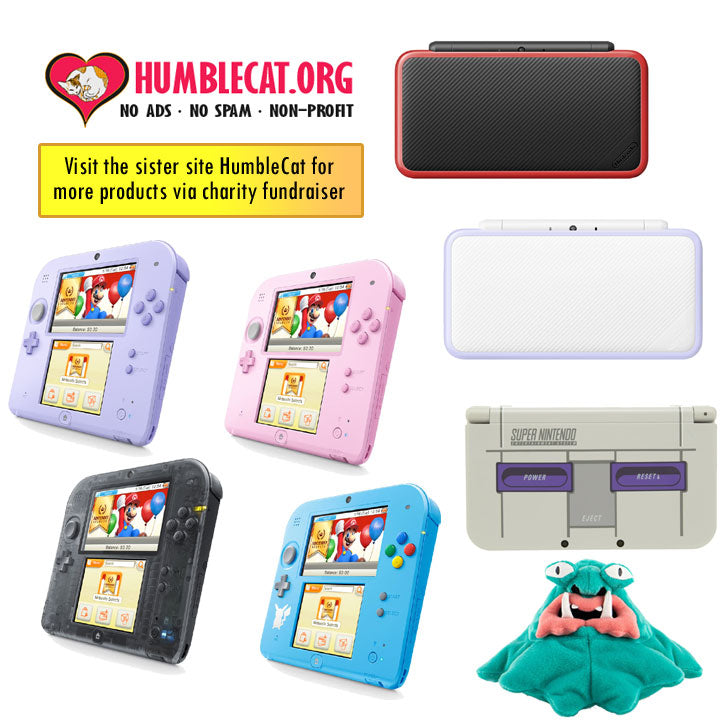 Nintendo 3DS consoles: Visit sister site HumbleCat